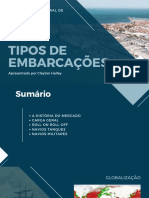 Tipos de Embarcações