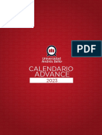 Calendario ADVANCE2023 Unab