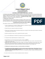 Contrato de Servicios Educativos (Documento Requerido) PDF
