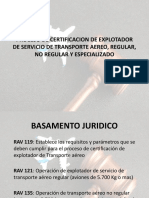 AEROAVILA TRANSPORTE Proceso de Certificacion de Explotador 136 (Induccion Organizacional)