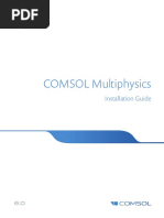 COMSOL MultiphysicsInstallationGuide