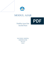 Modul Ajar: Pendidikan Agama Islam Dan Budi Pekerti