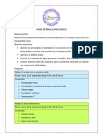 Curso de Braille Nivel Básico I