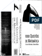 1000 Questes de Matematica Escolas Militares e Ensino Médio