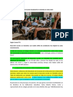 Deserción Escolar en Colombia