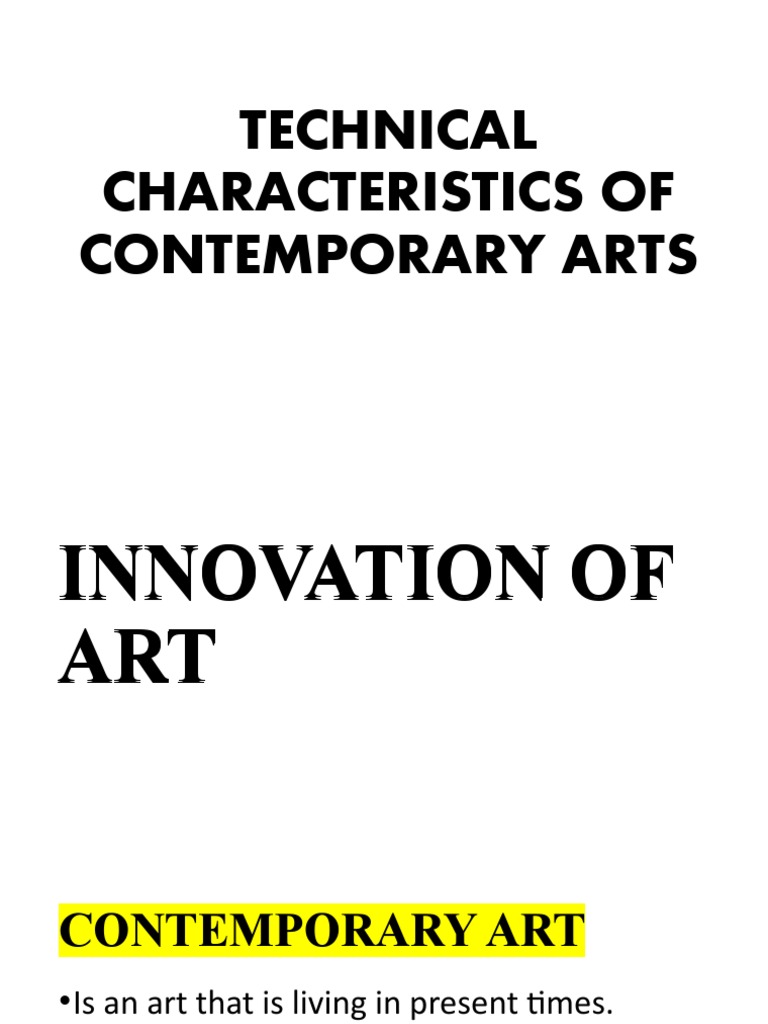 technical-characteristics-of-contemporary-arts-pdf