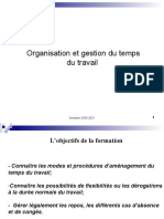 La Gestion Du Temps de Travail