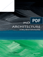 Modern Architecture A Very Short Introduction (Adam Sharr) 