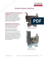 102 103 Differential Pressure Switches Cat388