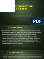 Metode-Metode Filsafat