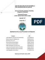 Aplicación de La Ley Procesal en El Espacio