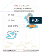 Sign of The Cross Grades 1 and 2