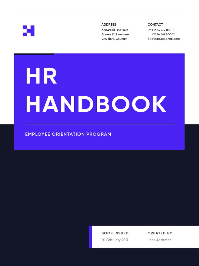 HR Handbook | PDF