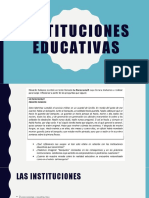 Instituciones Educativas