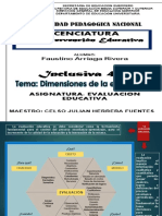 TEMA_DIMENSIONES DE LA EVALUACION INCLUSIVA