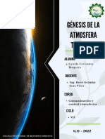 Génesis de La Atmosfera Terrestre - Camila Cervantes Maquera