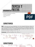 Clase 20 - Capacitancia y Dieléctricos