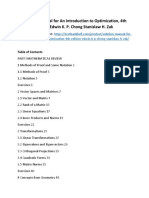 Solution Manual For An Introduction To Optimization 4th Edition Edwin K P Chong Stanislaw H Zak