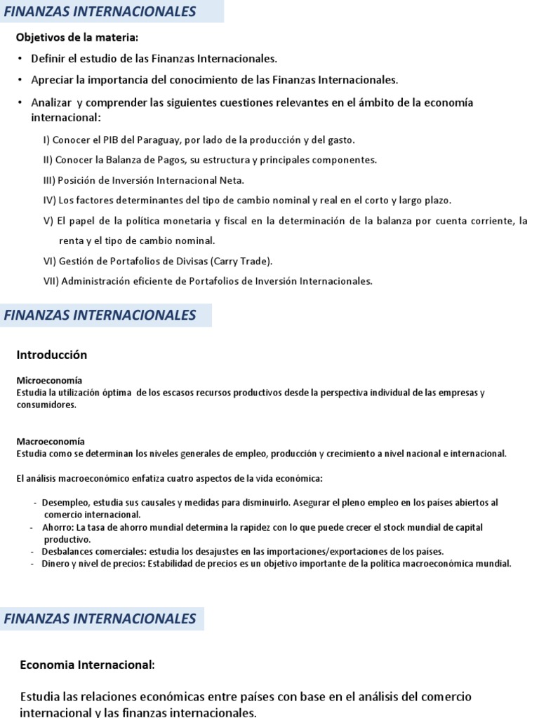 Completo | PDF | Balance de pagos | Tipo de cambio