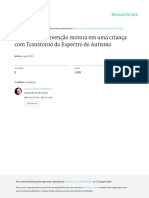 1 Efeitos Da Intervenção Motora em Uma Criança Com Transtorno Do Espectro Do Autimo