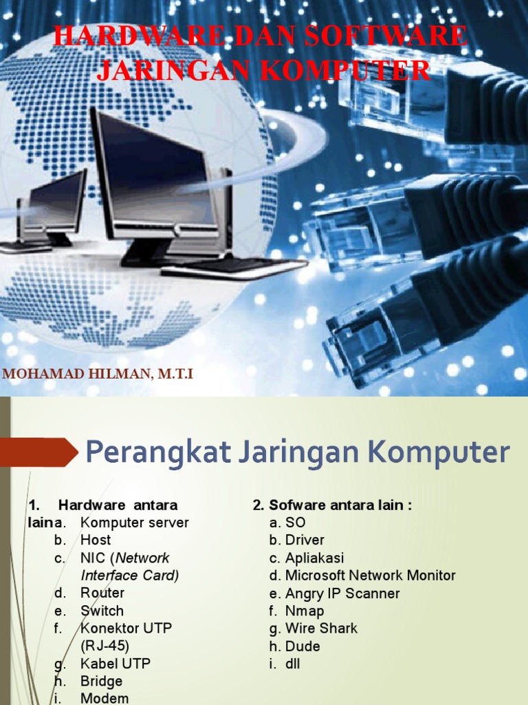 Panduan Lengkap Hardware & Software Jaringan | PDF