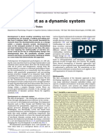 dynamic system no desenvolvimento motor