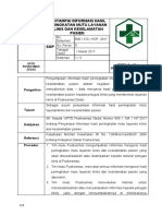 9.4.4.1 SOP Penyampai Informasi Hasil Peningkatan Mutu Layanan Klinis Dan Keselamatan Pasien DEDAI