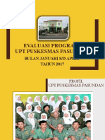 Evaluasi Program Lokmin April 2017