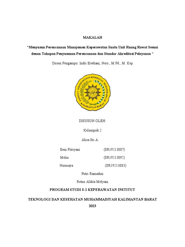 Makalah Manajemen Kel. 2 | PDF