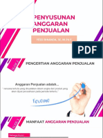 Anggaran Penjualan