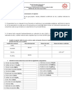 Guia de Trabajo Semana 33 Mol, Número de Moléculas