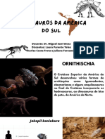 Dinossauros Da América Do Sul