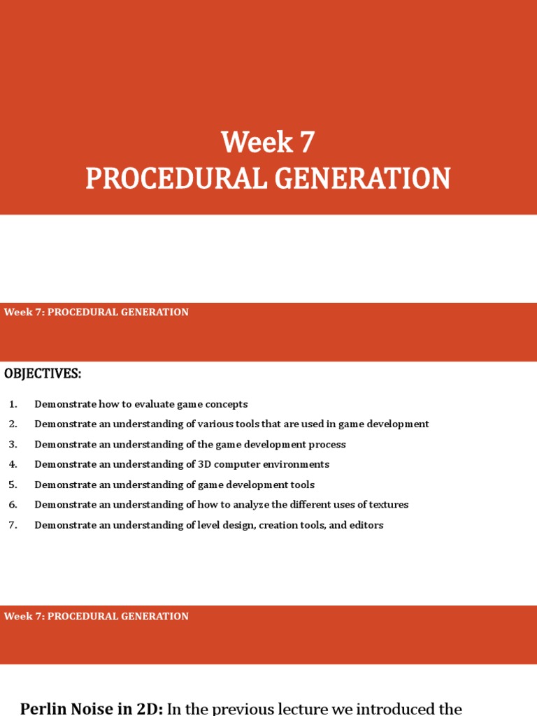 Game Engine Programming 2 Week 7 | PDF | Gradient | Mathematics