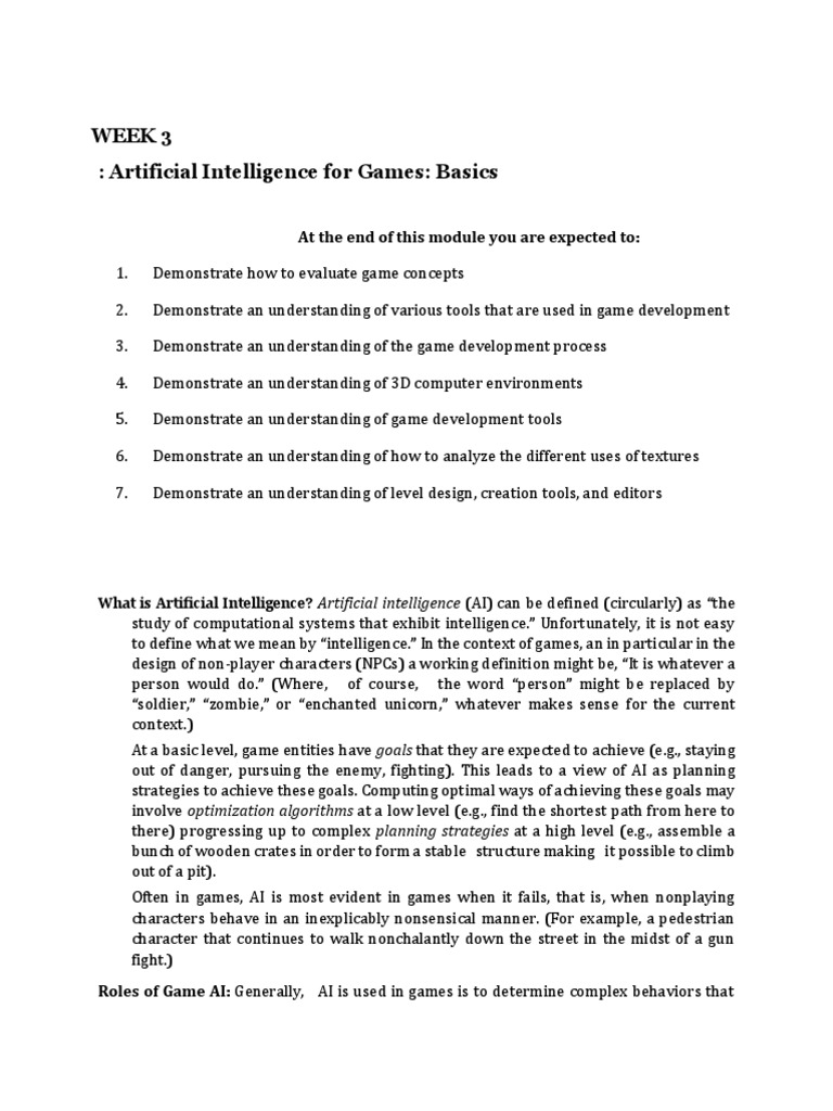 Game engine programming 2 week 8 module 3 pdf