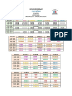 Horário Escolar Provisório - Linguagens 23-03