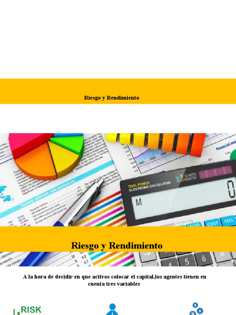Riesgo y Rendimiento | PDF