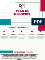 Plan de Negocios Licores Del Cesar