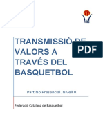 Transmissio de Valors A Traves Del Basquetbol