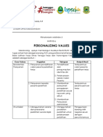 Personalizing Values