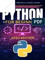 Programming Languages Academy - Python For Beginners - The Biggest Python Programming Crash Course For Beginners-Programming Languages Academy (2023)