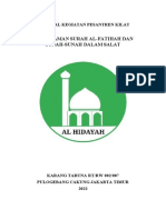 Proposal Kegiatan Pesantren Kilat 2022