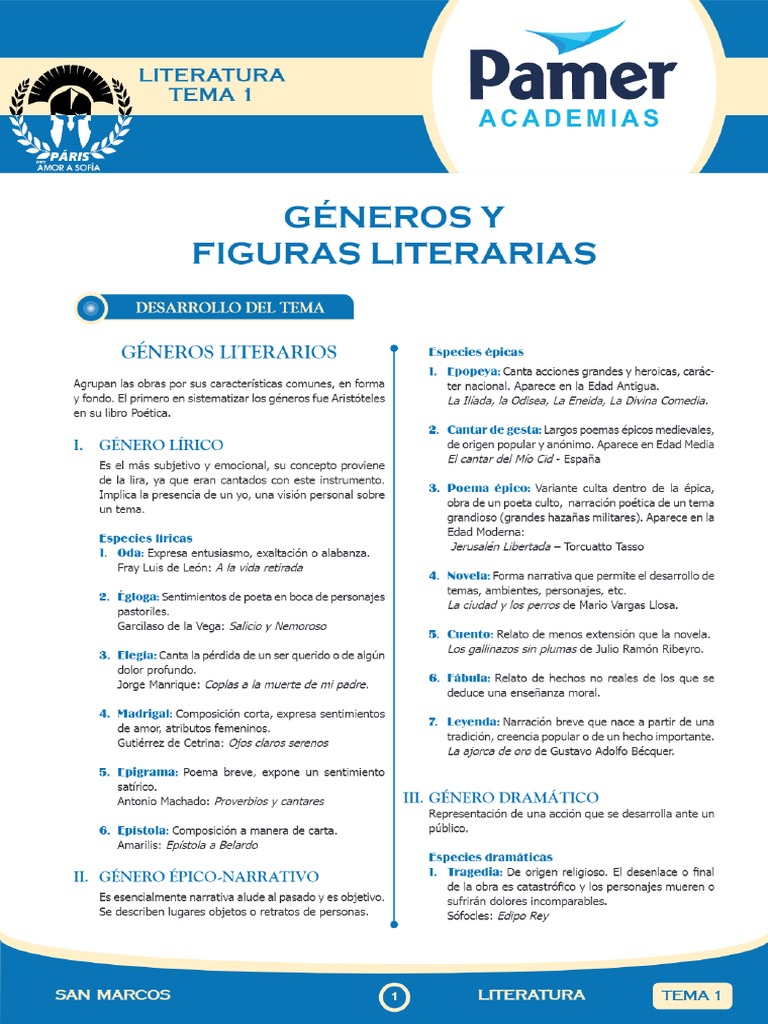 Literatura - Pamer | PDF