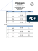 Jadwal Ujian