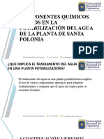 Componentes Químicos Usados en La Potabilización Del Agua de La Planta de Santa Polonia