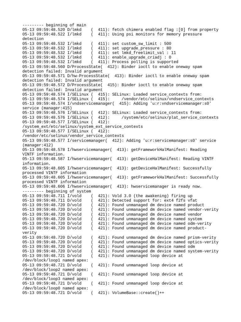 Logcat CSC Update Log | PDF | Operating System Technology | Computer ...
