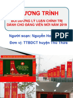 Bai 1 Dang Vien Moi CNMLN TTHCM Nen Tang Tu Tuong Kim Chi Nam Cho Hanh Dong Cua Dang Va Cach Mang Viet Nam