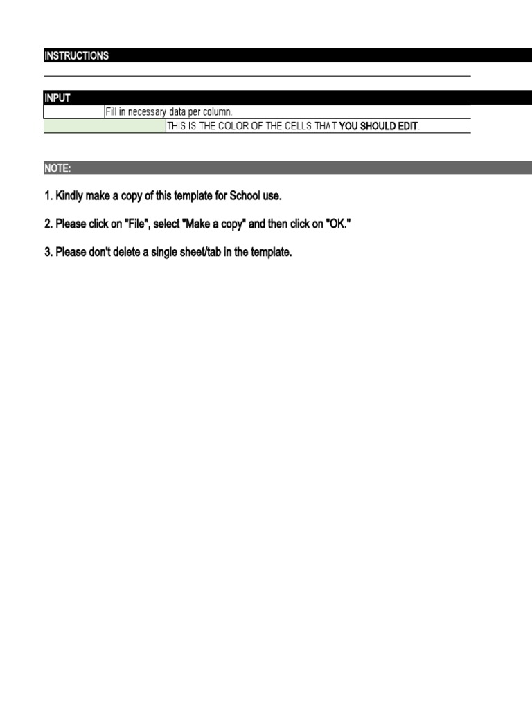 Proficiency Level Computation Template | PDF | Applied Linguistics ...