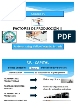 Clase-5 Factores de La Produccion II 2022-I
