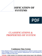 Classification of Cont and DT System 04 April 23