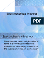 Spectrochemical Methods